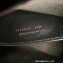 Saint Laurent small kate Bag in smooth and shiny leather 742580 Black/Creamy