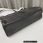 Saint Laurent Niki Shopping Bag in Vintage Leather 577999 Dark Gray