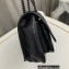 Saint Laurent niki baby Bag in crocodile-embossed leather 633151 Black