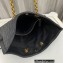 Saint Laurent le pochon Bag in quilted lambskin 742440 Black