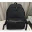 Saint Laurent city backpack Bag in canvas, nylon and leather 534967 Black/Silver