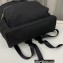 Saint Laurent city backpack Bag in canvas, nylon and leather 534967 Black/Silver