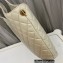 Saint Laurent icare maxi shopping bag in quilted lambskin 698652 Creamy