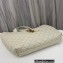 Saint Laurent icare maxi shopping bag in quilted lambskin 698652 Creamy