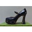 Gucci Heel 14cm platform 4cm pumps with GG studs 740602 Black 2023