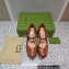 Gucci Heel 14cm platform 4cm pumps with GG studs 740602 Brown 2023