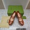 Gucci Heel 14cm platform 4cm pumps with GG studs 740602 Brown 2023