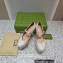 Gucci Heel 14cm platform 4cm pumps with GG studs 740602 Creamy 2023