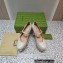 Gucci Heel 14cm platform 4cm pumps with GG studs 740602 Creamy 2023