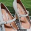 Gucci Heel 14cm platform 4cm pumps with GG studs 740602 Creamy 2023