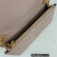Saint Laurent cassandre matelassé envelope chain wallet in grain de poudre embossed leather 393953/742920/695108 Pink/Gold