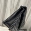 Saint Laurent cassandre matelassé envelope chain wallet in grain de poudre embossed leather 393953/742920/695108 Black