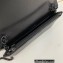 Saint Laurent cassandre matelassé envelope chain wallet in grain de poudre embossed leather 393953/742920/695108 Black