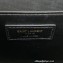 Saint Laurent medium envelope Bag in quilted grain de poudre embossed leather 600185 Gray