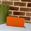 Gucci Jumbo GG zip around wallet 739484 Orange 2023