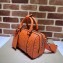 Gucci Jumbo GG mini duffle bag 725292 Orange 2023