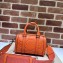 Gucci Jumbo GG mini duffle bag 725292 Orange 2023
