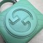 Gucci Blondie top handle bag 744434 Light Green 2023