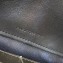 Saint Laurent cassandre matelassé chain wallet in grain de poudre embossed leather 377828 Gold