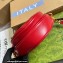 Gucci Interlocking G mini heart shoulder bag 751628 Red 2023