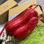 Gucci Interlocking G mini heart shoulder bag 751628 Red 2023
