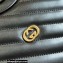 Gucci Interlocking G mini heart shoulder bag 751628 Black 2023