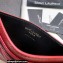 Saint Laurent Cassandre Matelassé Card Case In Grain De Poudre Embossed Leather 423291 Red/Gold