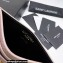 Saint Laurent Cassandre Matelassé Card Case In Grain De Poudre Embossed Leather 423291 Pink/Gold