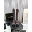 Chanel Lambskin & Patent Calfskin High Boots G45005 Burgundy 2023