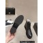 Chanel Chain and CC Logo Lace-up Ankle Boots Black 2023