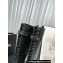 Chanel Lambskin & Patent Calfskin High Boots G45005 Black 2023
