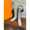 Hermes Jumping boots in Box calfskin Gray 2023
