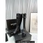 Chanel Lambskin & Patent Calfskin High Boots G45005 Black 2023