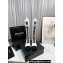 Chanel Lambskin & Patent Calfskin High Boots G45005 White 2023