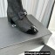 Chanel Heel 5.5cm Stretch Lambskin & Patent Calfskin Short Boots with Bow G40099 Glitter Black 2023