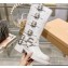 Miu Miu Leather Boots with straps and buckles 5W792D White 2023