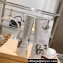 Miu Miu Leather Ankle Boots White with straps and buckles 2023