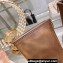 Miu Miu leather booties 5U795D Brown 2023