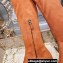 Miu Miu Heel 4cm Stretch leather boots Suede Orange 2023
