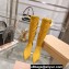 Miu Miu Heel 4cm Stretch leather boots Suede Yellow 2023