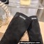 Miu Miu Heel 4cm Stretch leather boots Suede Black 2023