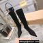 Miu Miu Heel 4cm Stretch leather boots Suede Black 2023