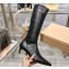 Miu Miu Heel 4cm Stretch leather boots Black 2023