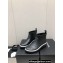Chanel Front CC Logo Short Boots Black 2023