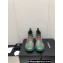 Chanel Front CC Logo Short Boots Printed Green/Red 2023