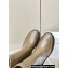 Celine Bulky Boots With Back Zip And Triomphe In Calfskin Khaki 2023
