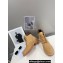 Celine Laced Up Boots In Suede Calfskin Brown 2023