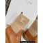 Celine Short Boots WITH TRIOMPHE In Knit and Calfskin Brown 2023