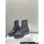 Celine Bulky Laced Up Boots In Nylon And Shiny Bull Black 2023