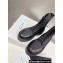 Celine Bulky Laced Up Boots In Nylon And Shiny Bull Black 2023